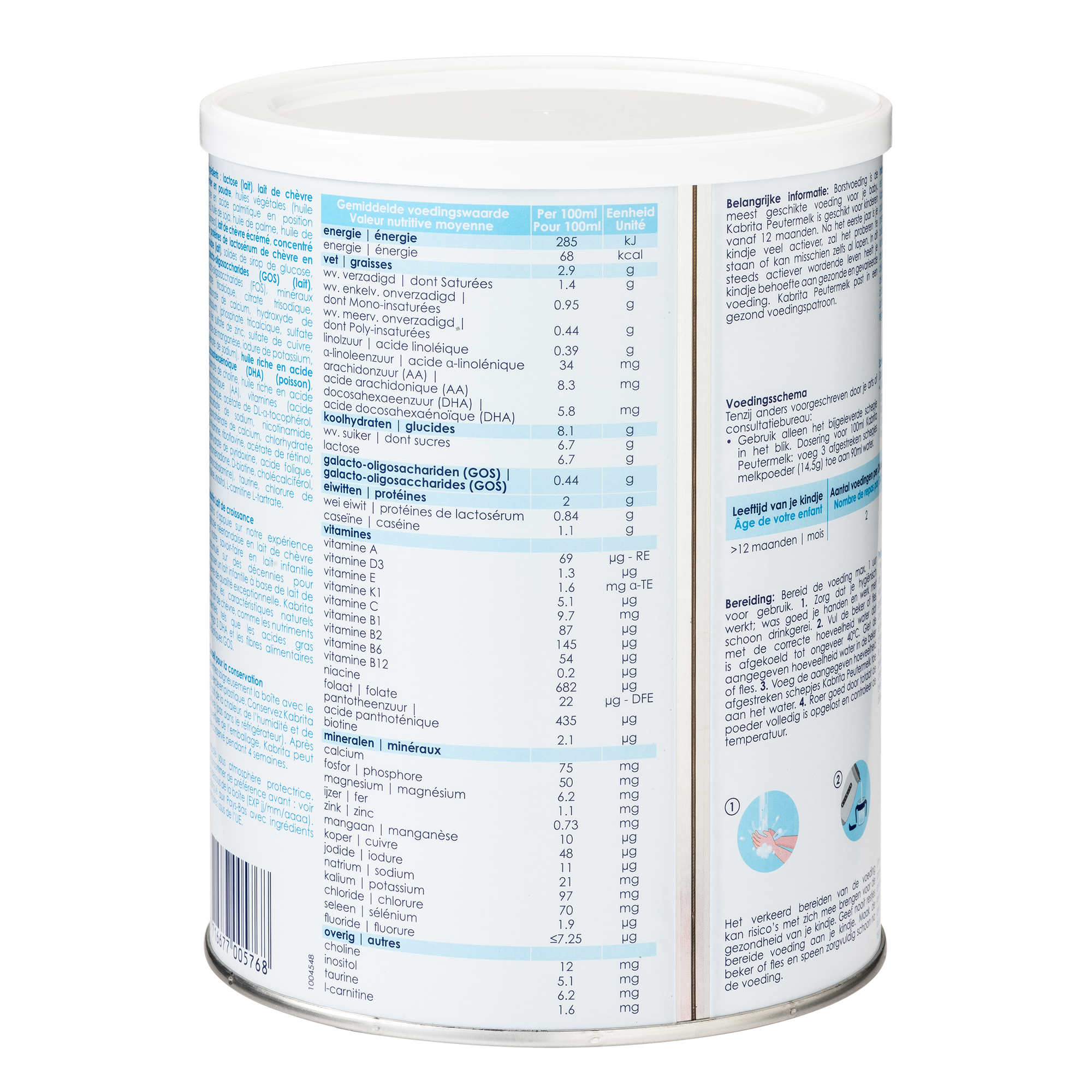 Kabrita Goat Milk Baby Formula 800 gr • Stage 3