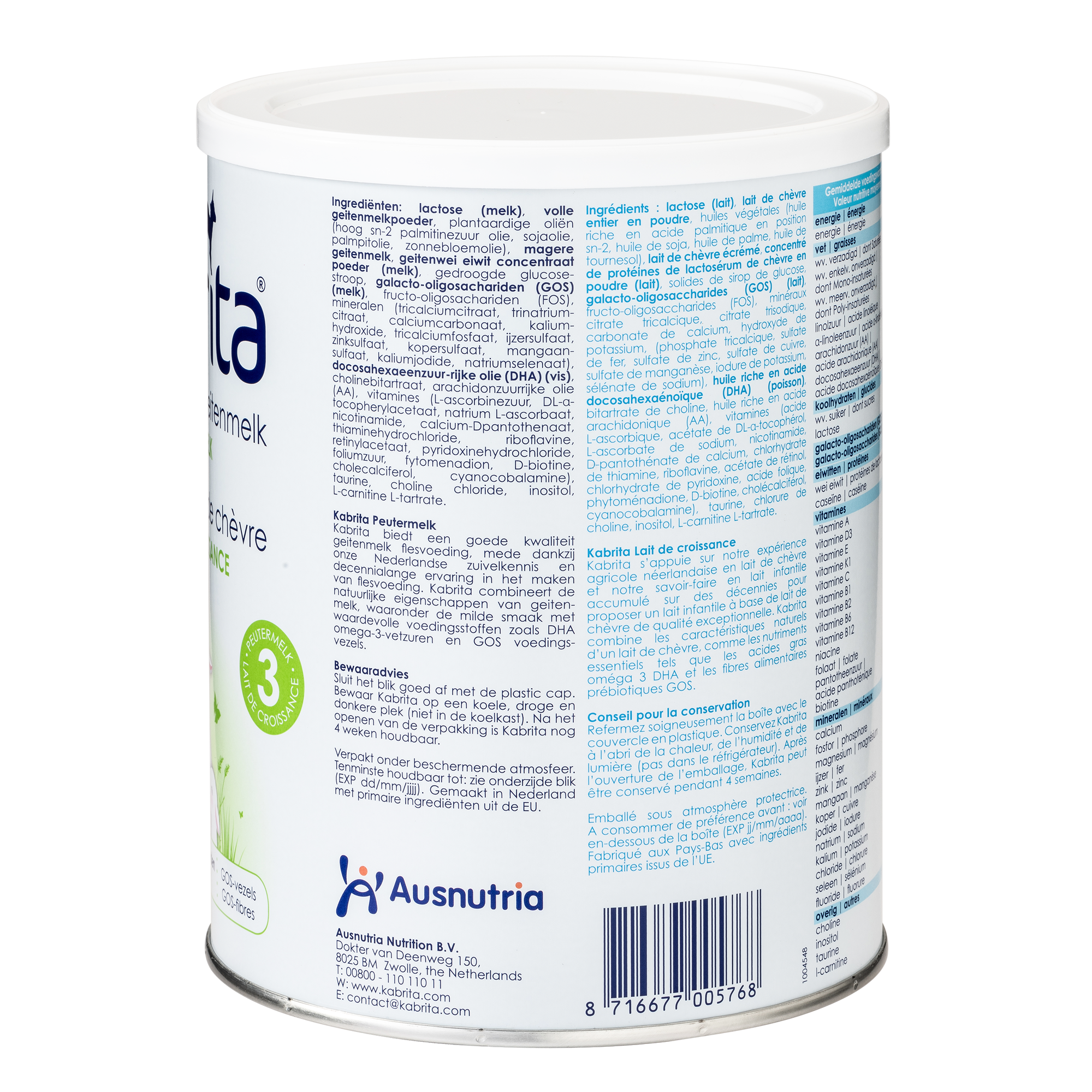 Kabrita Goat Milk Baby Formula 800 gr • Stage 3