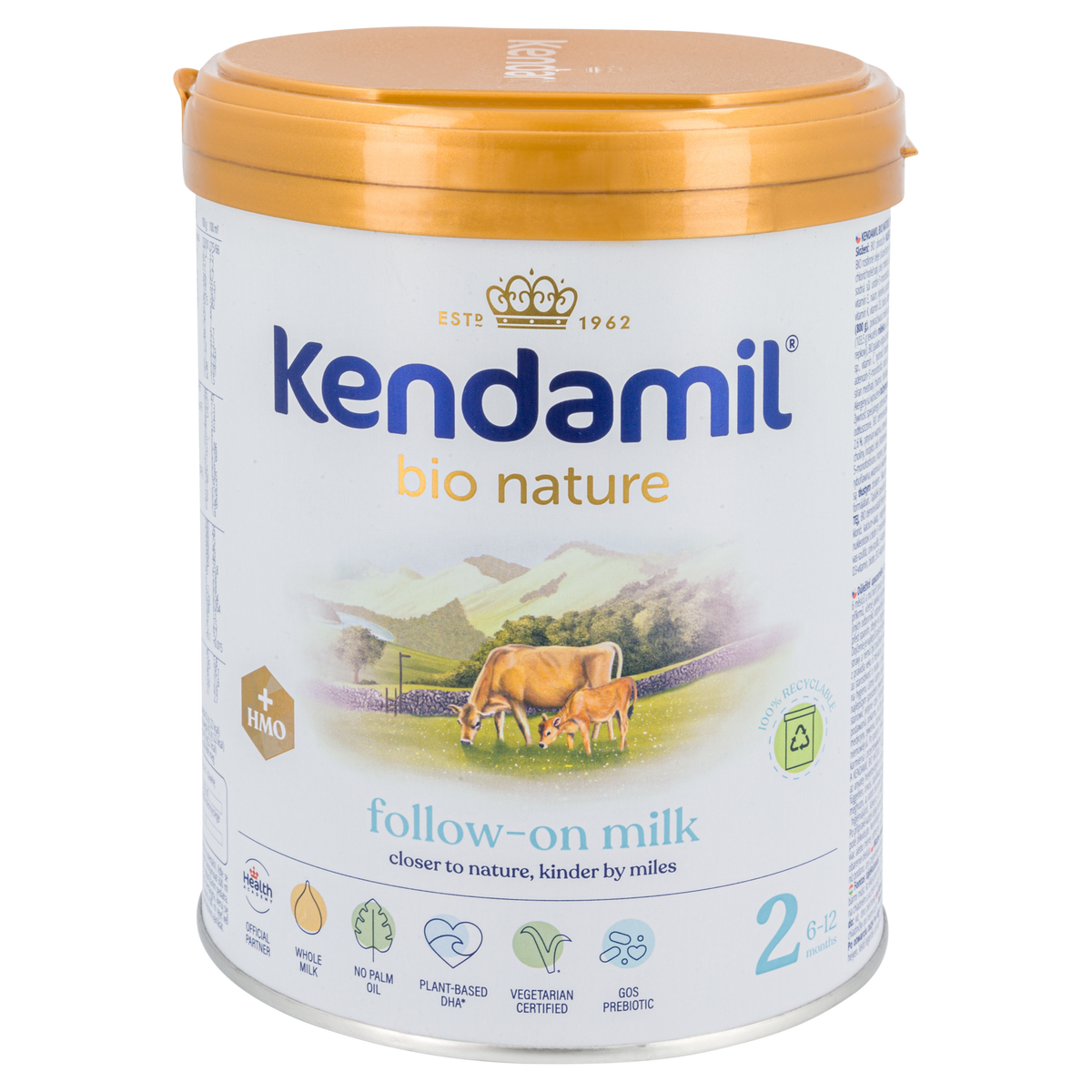 Kendamil Bio Nature Cow Milk Baby Formula • Stage 2 – Organic Formula Now