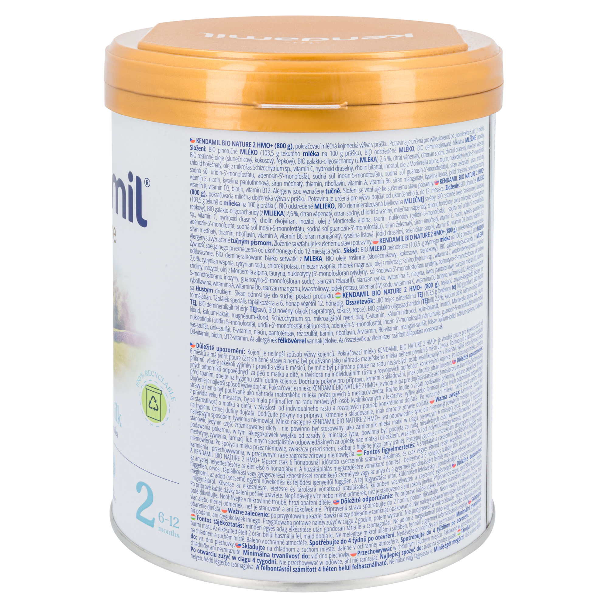 Kendamil Bio Nature Cow Milk Baby Formula • Stage 2