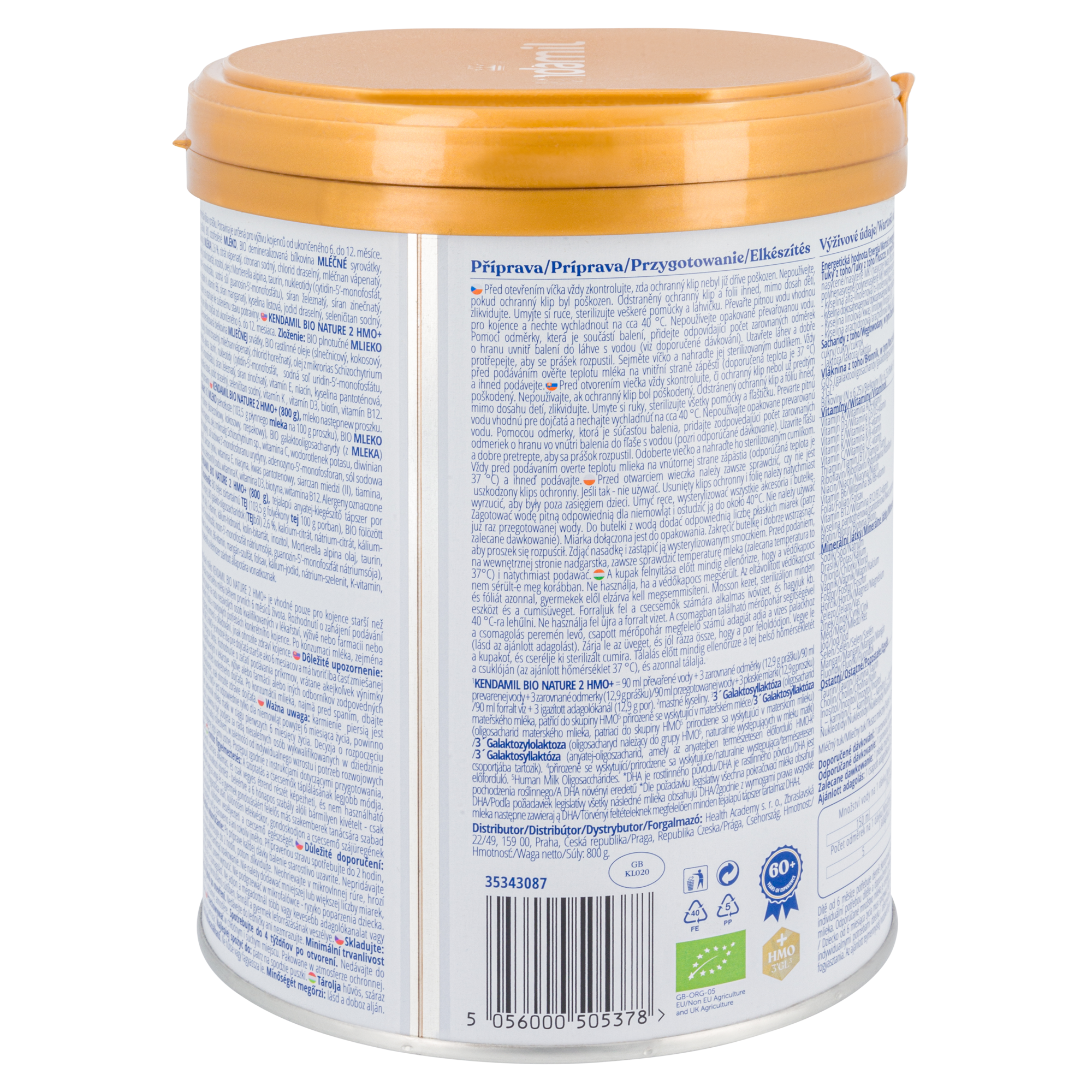 Kendamil Bio Nature Cow Milk Baby Formula • Stage 2