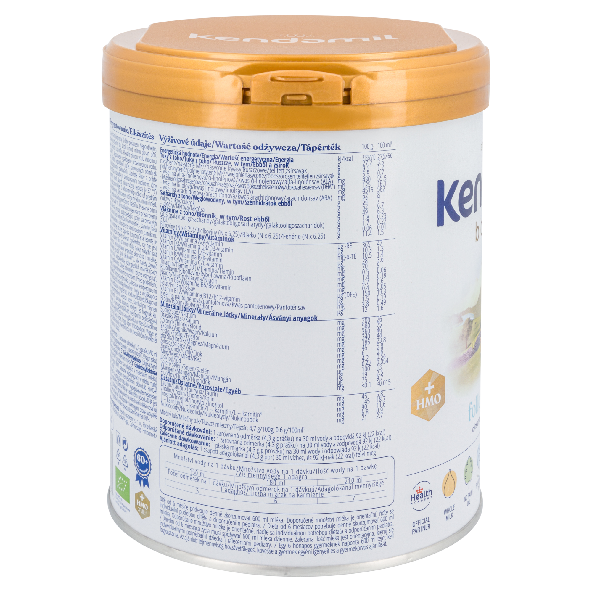 Kendamil Bio Nature Cow Milk Baby Formula • Stage 2