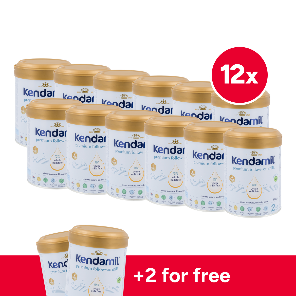 Kendamil Classic Cow Milk Baby Formula • Stage 2