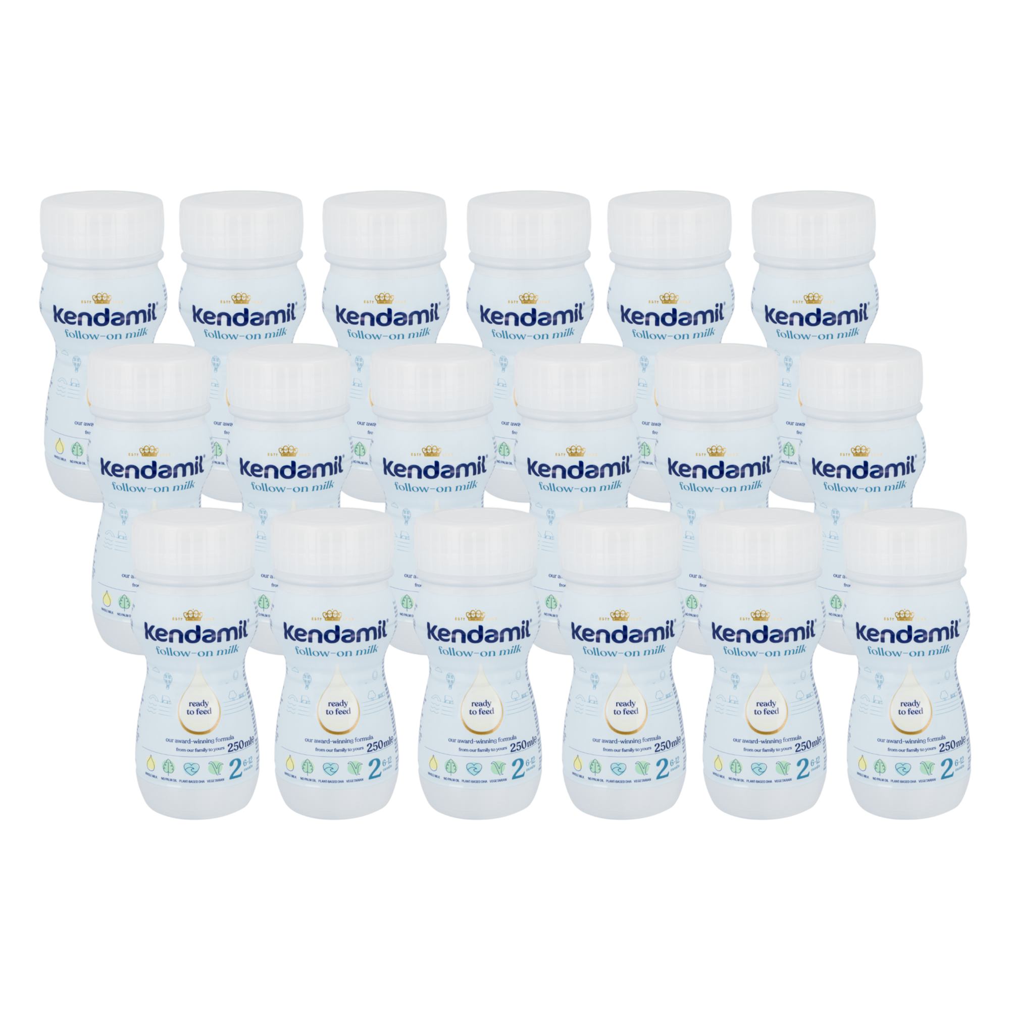 Kendamil Classic Ready to Feed Cow Milk Follow-on Baby Formula • Stage 2