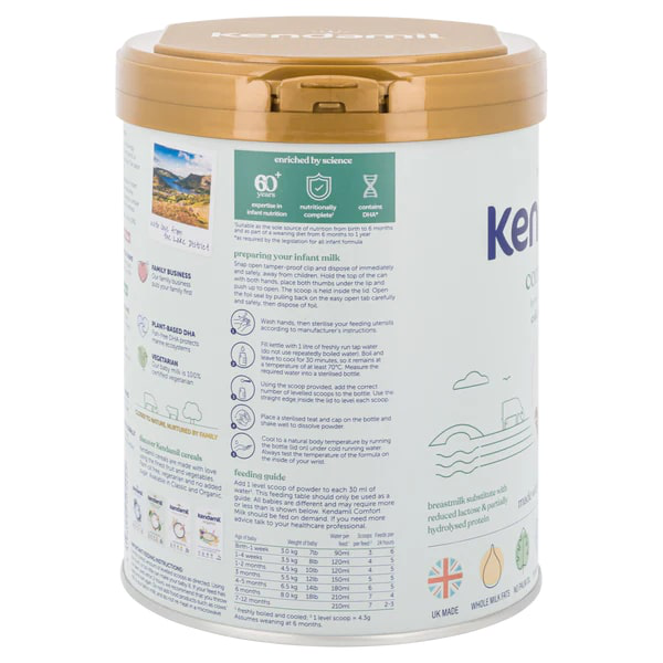 Kendamil Comfort Cow Milk Baby Formula • Stage 1-2