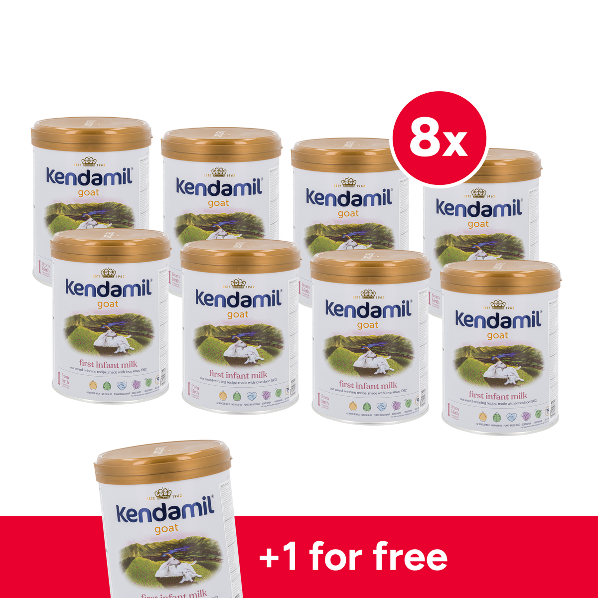 Kendamil Goat Milk Baby Formula • Stage 1