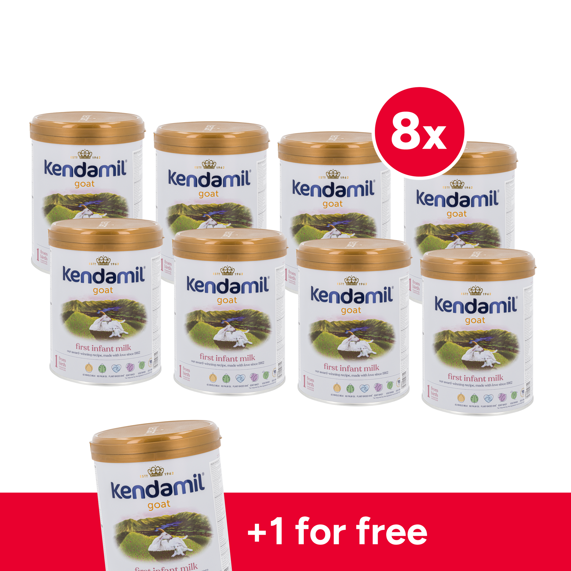 Kendamil Goat Milk Baby Formula • Stage 1