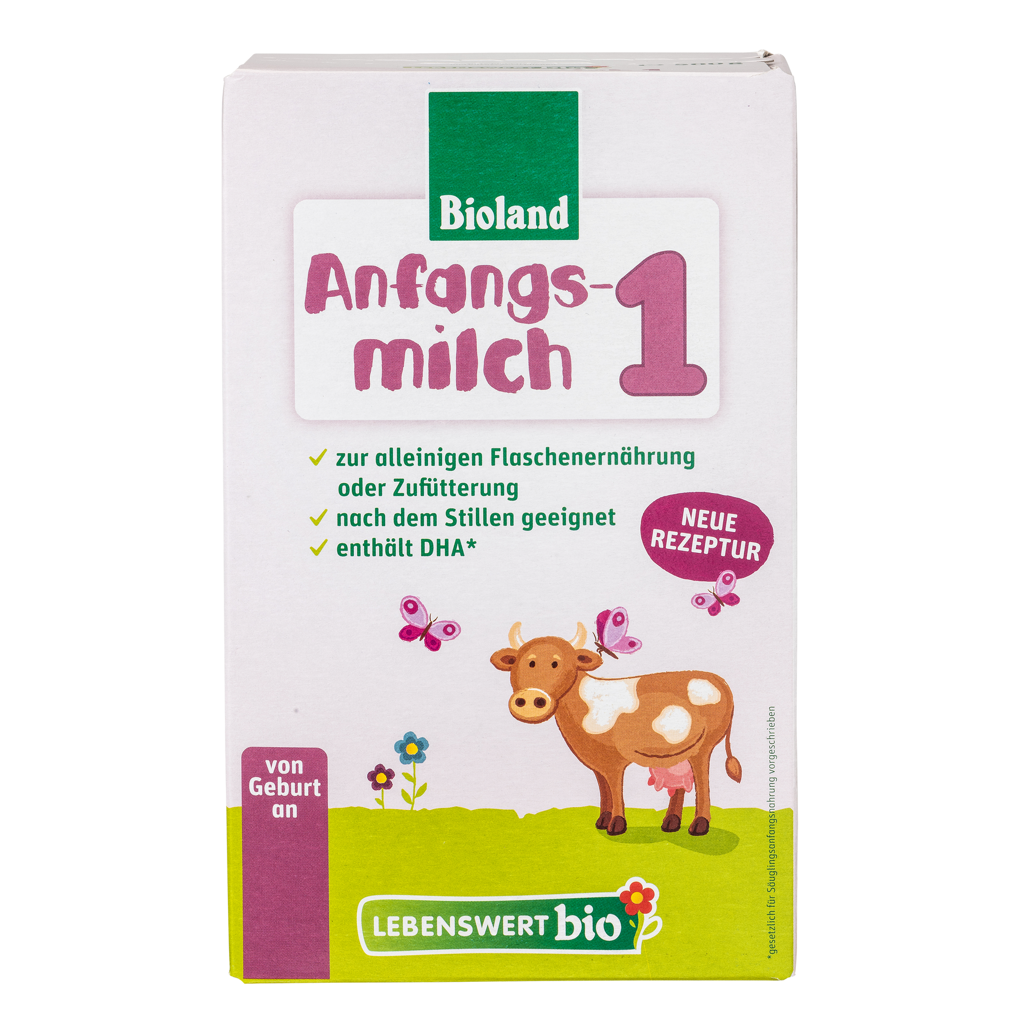 Lebenswert Bioland Cow Milk Baby Formula • Stage 1