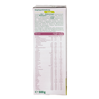 Lebenswert Bioland Cow Milk Baby Formula • Stage 1