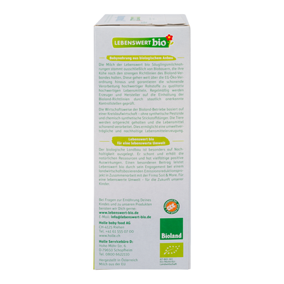 Lebenswert Bioland Cow Milk Baby Formula • Stage 2