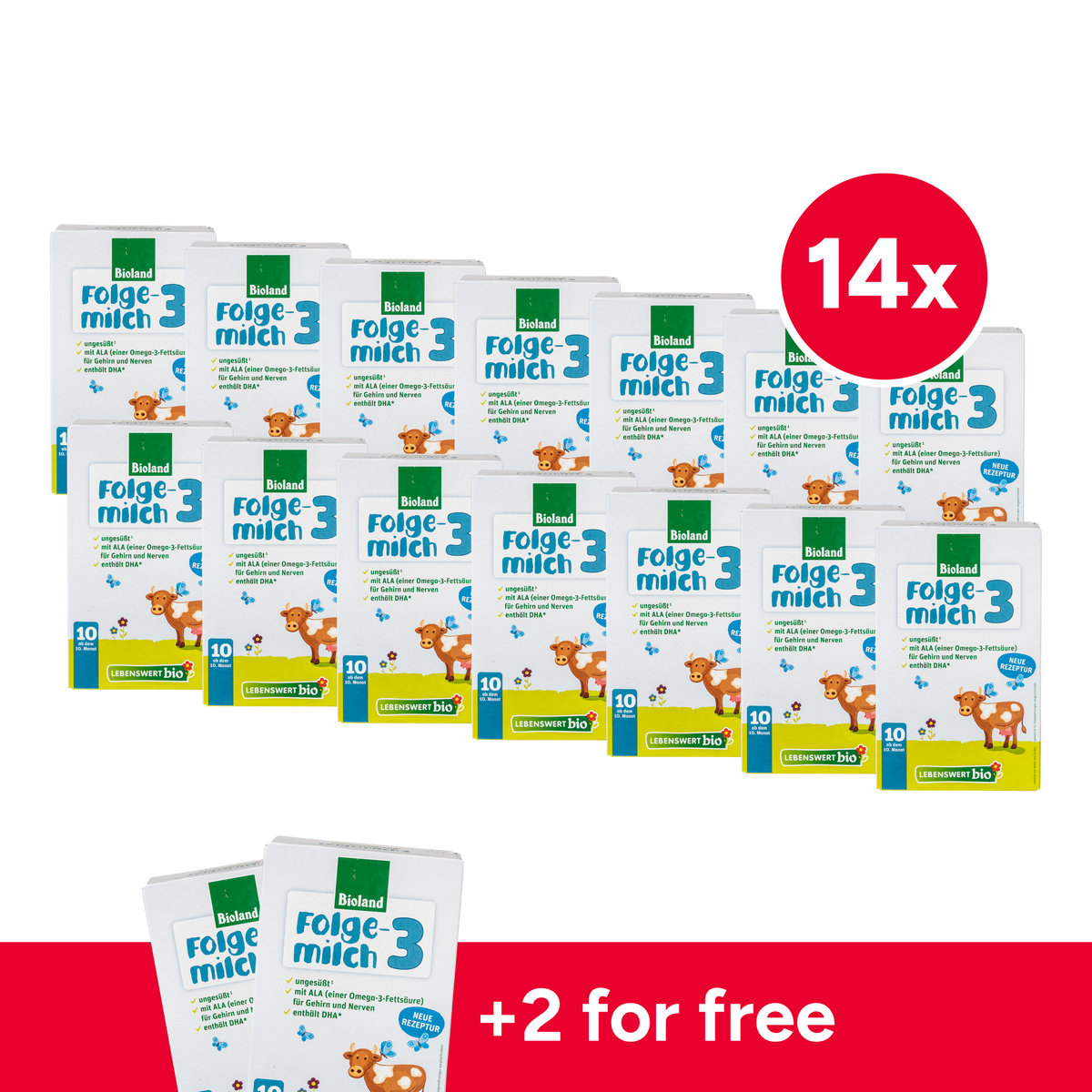 Lebenswert Bioland Cow Milk Baby Formula • Stage 3