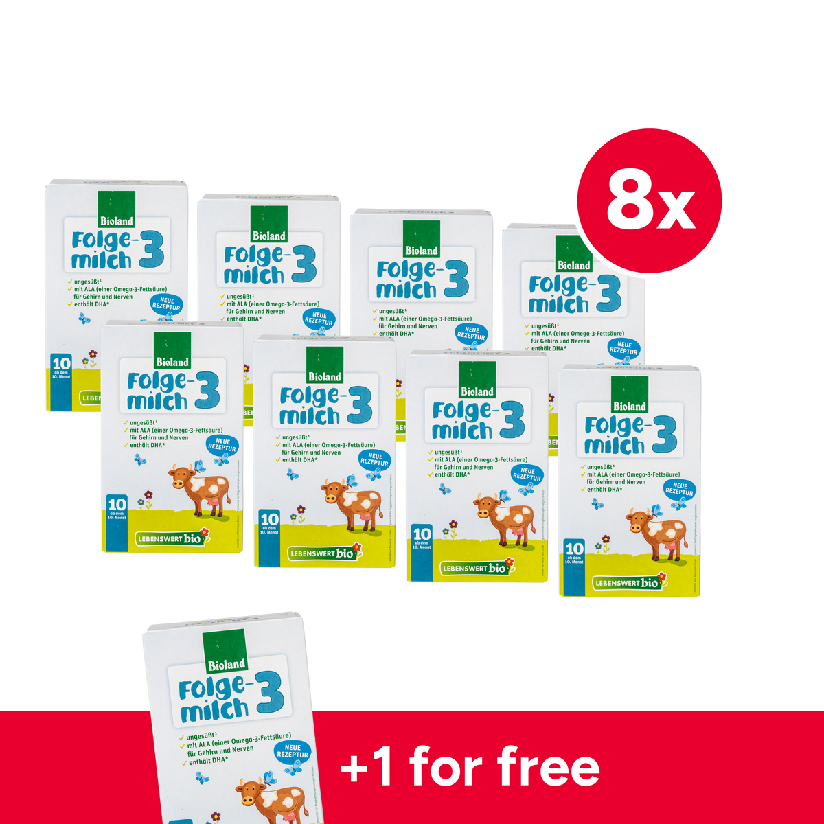Lebenswert Bioland Cow Milk Baby Formula • Stage 3
