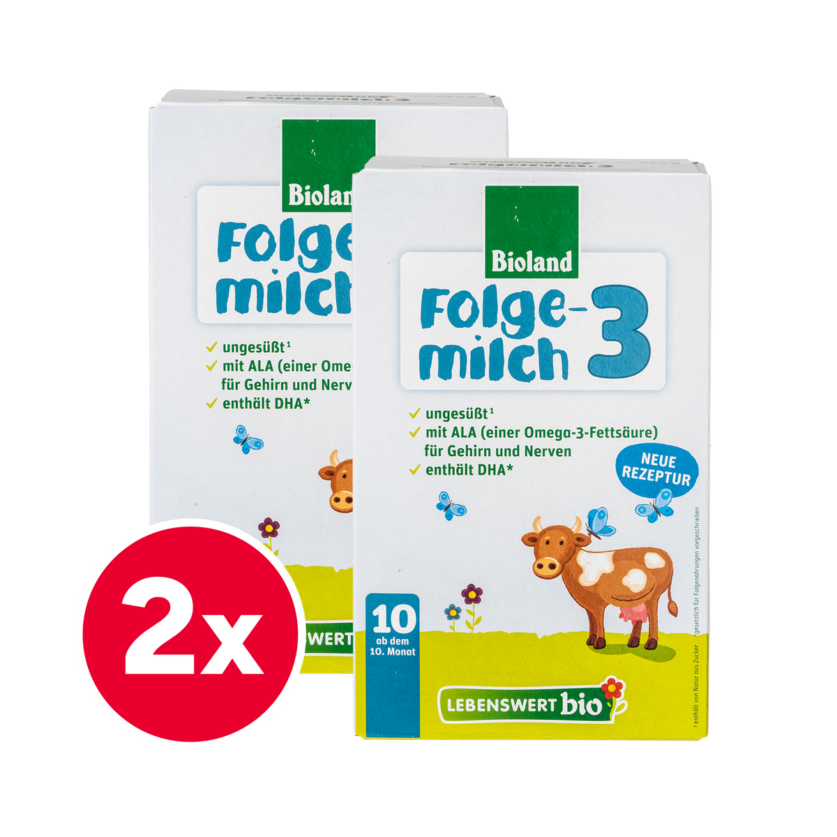 Lebenswert Bioland Cow Milk Baby Formula • Stage 3