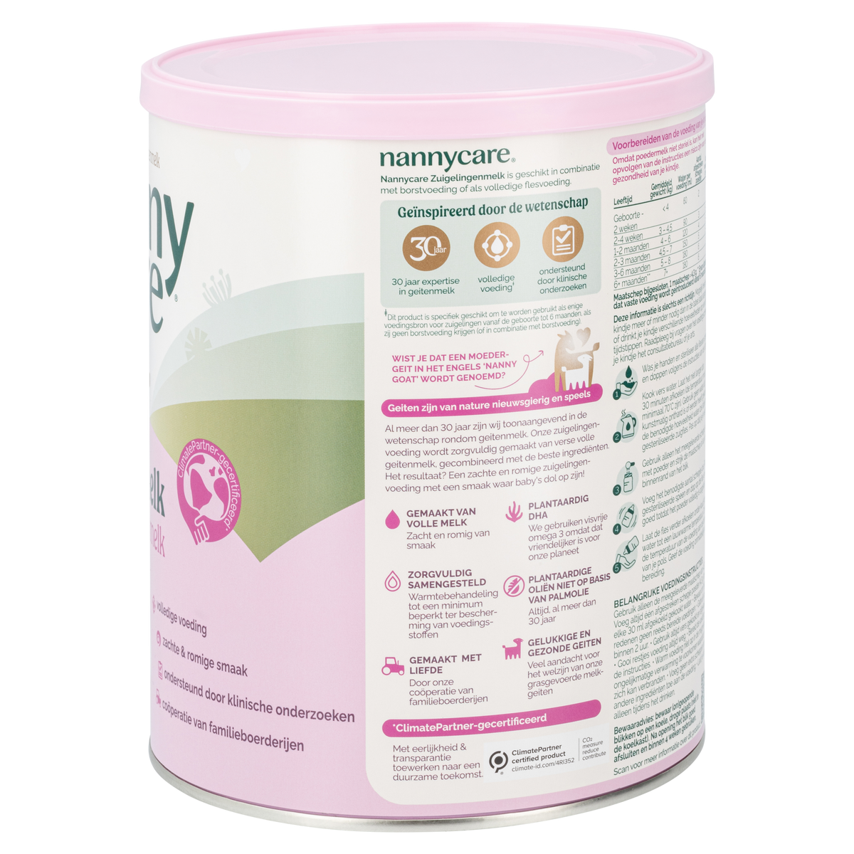 Nannycare Goat Milk Baby Formula • Stage 1