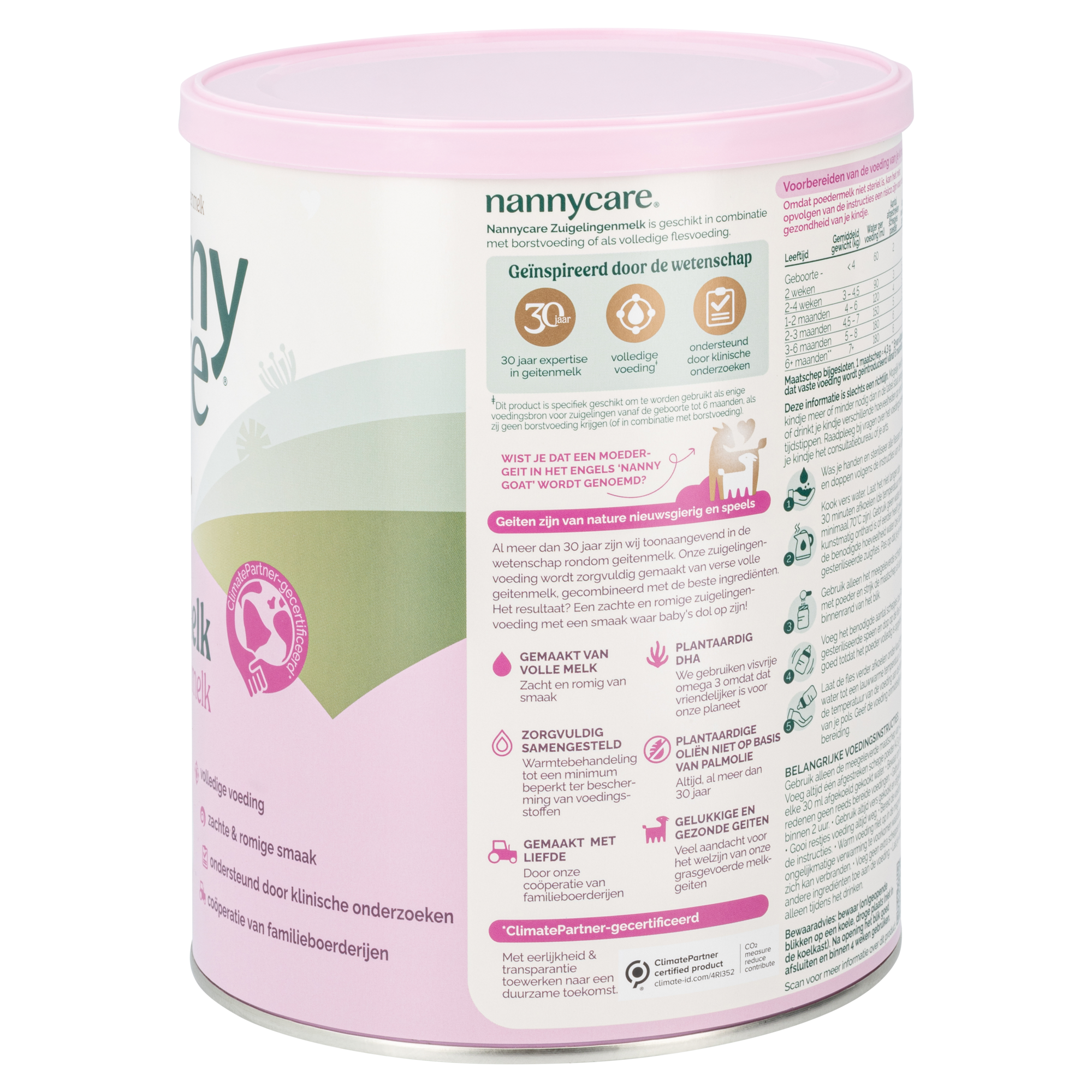 Nannycare Goat Milk Baby Formula • Stage 1
