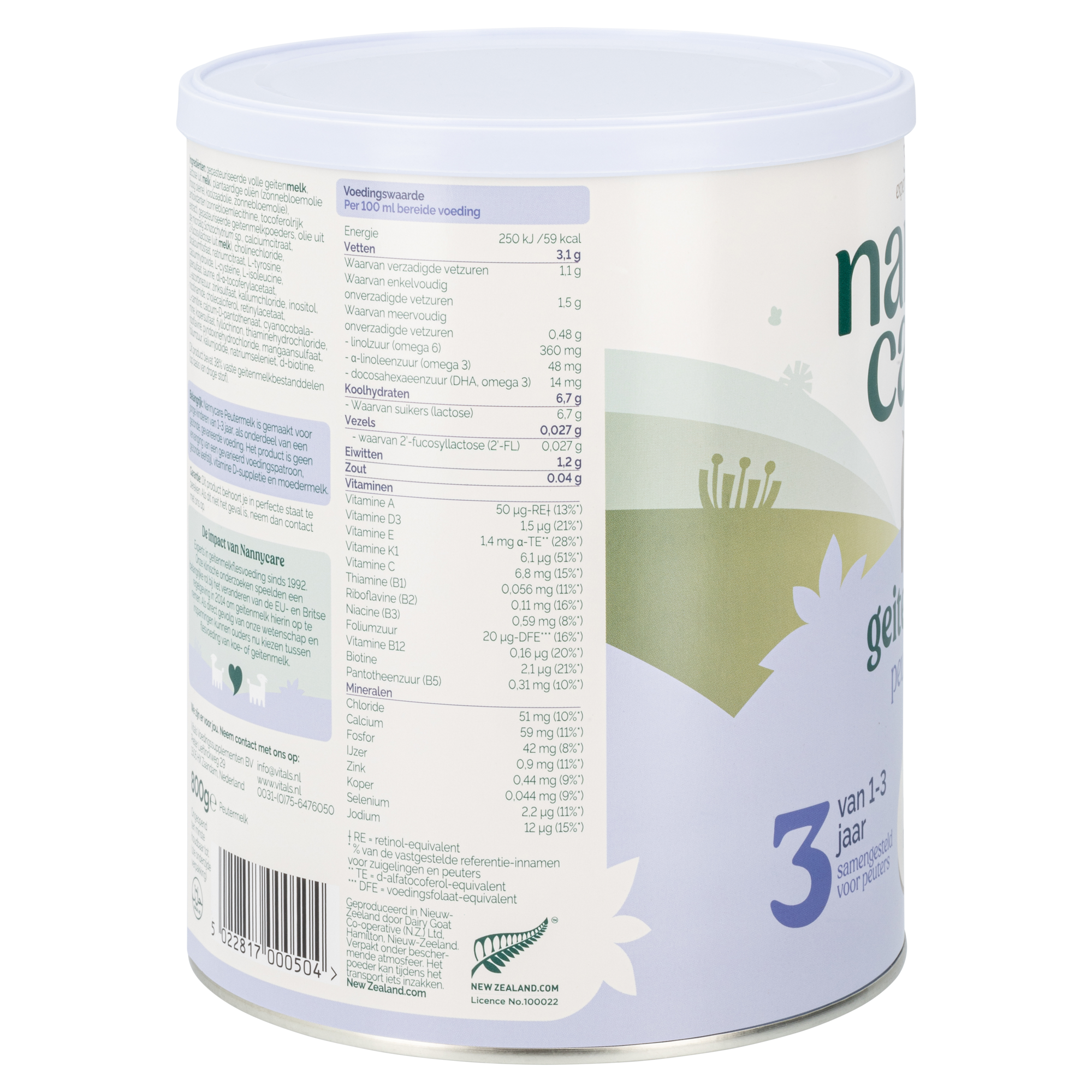 Nannycare Goat Milk Baby Formula • Stage 3