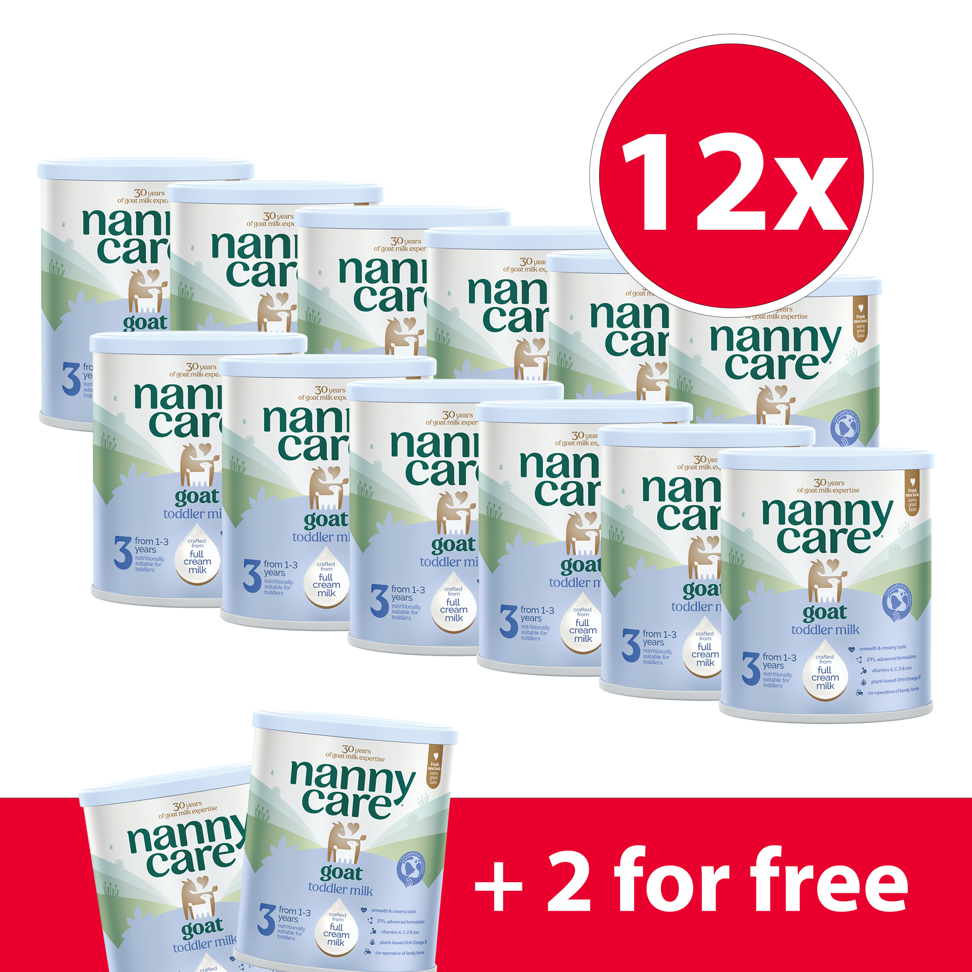 Nannycare Goat Milk Baby Formula • Stage 3