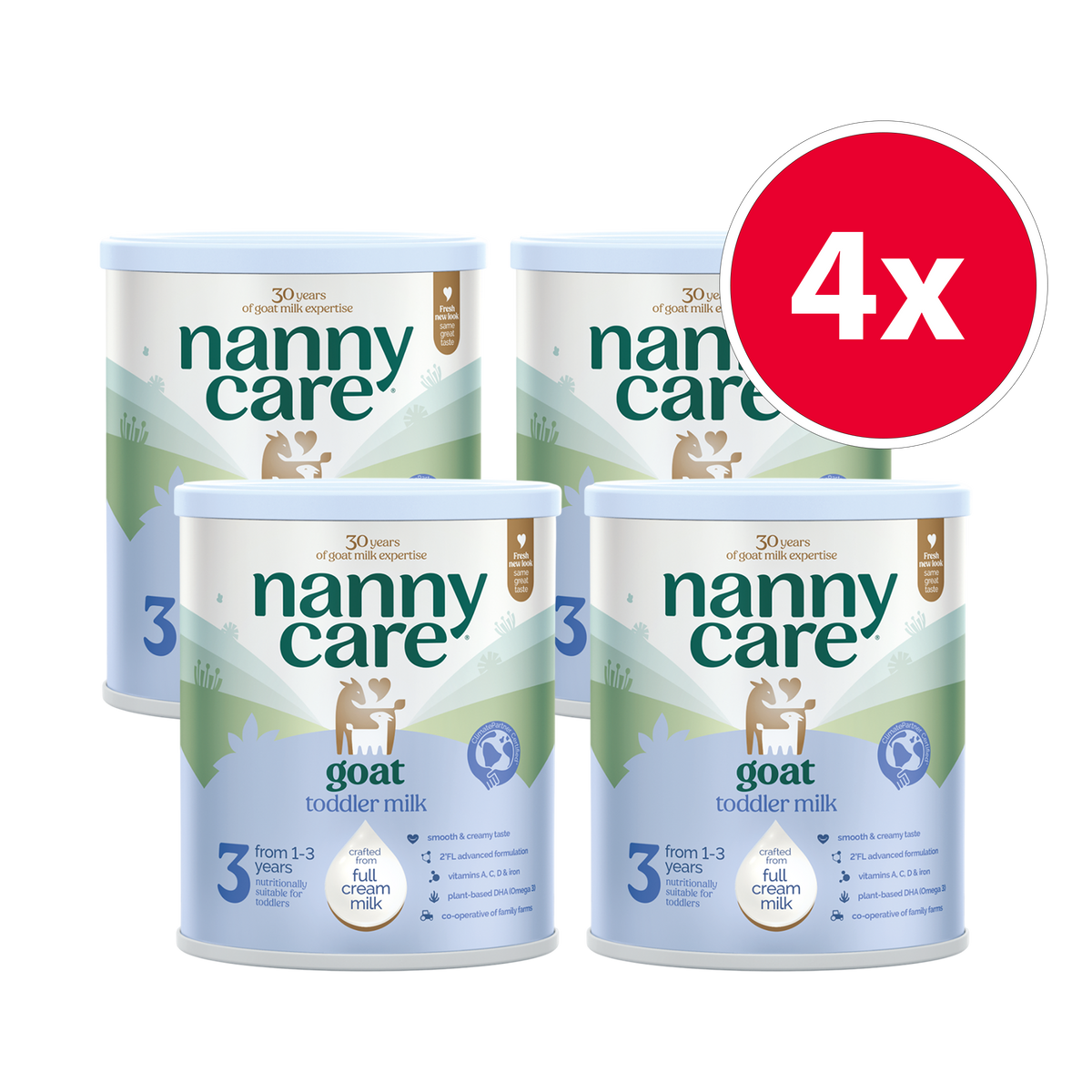 Nannycare Goat Milk Baby Formula • Stage 3