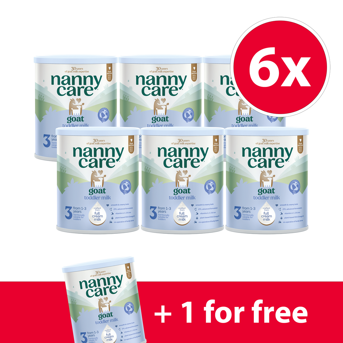 Nannycare Goat Milk Baby Formula • Stage 3