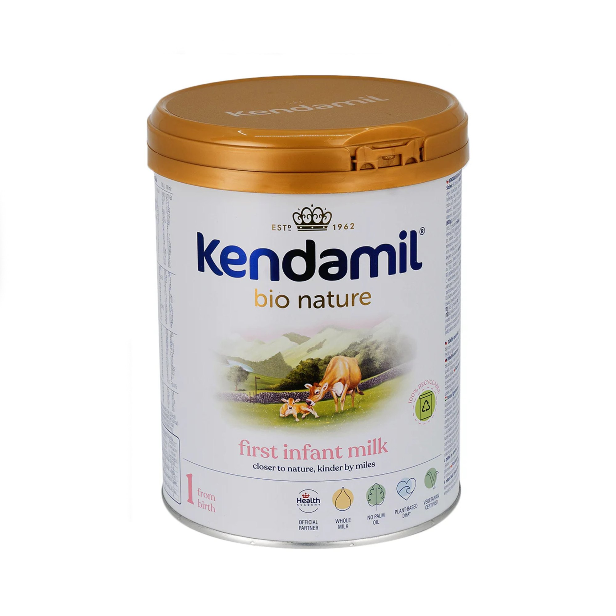 Kendamil Bio Nature Cow Milk Baby Formula • Stage 1