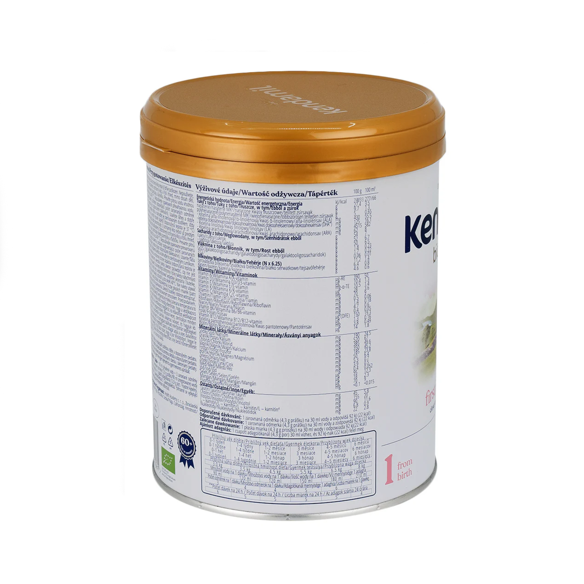 Kendamil Bio Nature Cow Milk Baby Formula • Stage 1